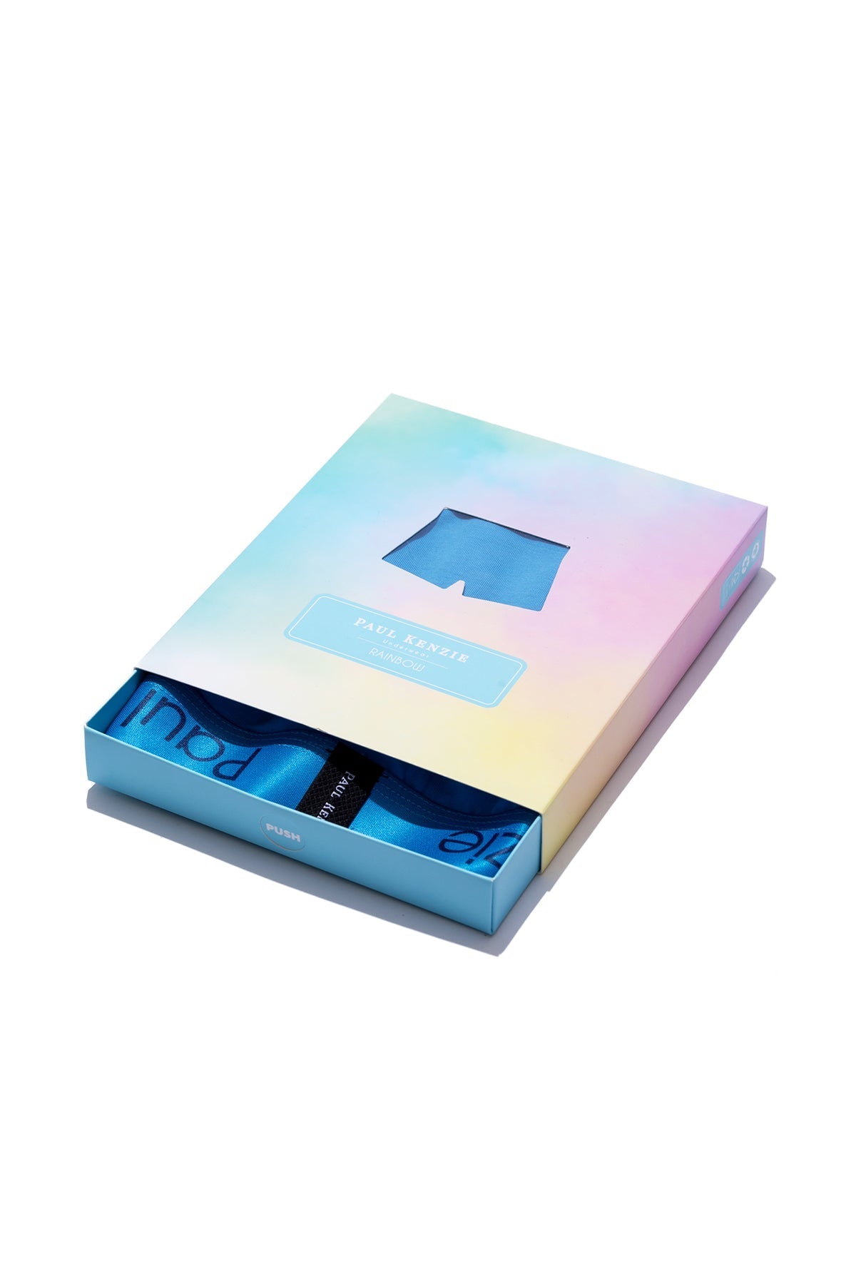 Erkek Trunk Boxer, Rainbow 4 Mavi - 1