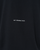 Erkek Oversize Basic Baskılı Tişört - Siyah - 4