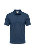 Erkek Relaxed Fit Rest Club Polo T-shirt - Koyu Mavi - 0