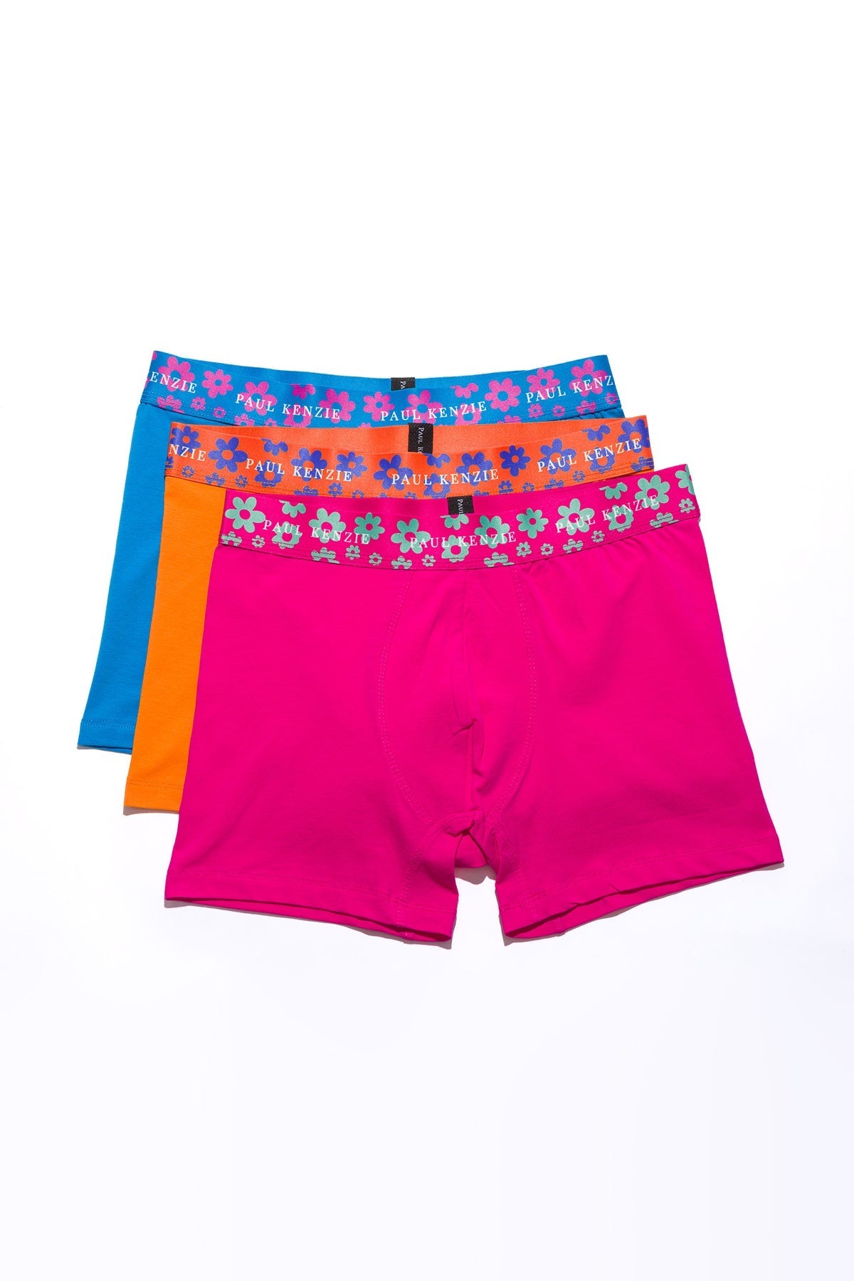 Comfort Flex 3'lü Erkek Boxer, Floral - 0