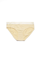 Kadın Slip Külot, Butter Yellow - 0