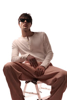 Bisiklet Yaka Patlı Kaşkorse Sweatshirt - 2