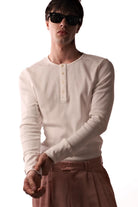 Bisiklet Yaka Patlı Kaşkorse Sweatshirt - 8