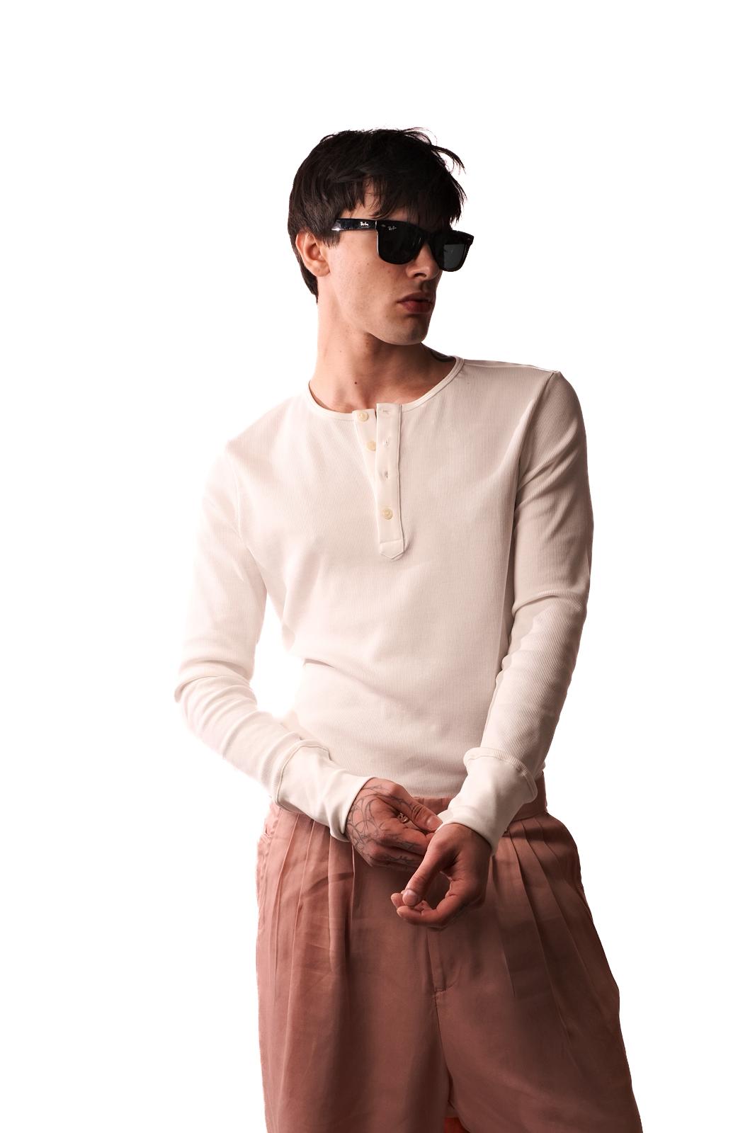 Bisiklet Yaka Patlı Kaşkorse Sweatshirt - 9