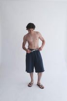 Jasper Fırçalı Penye Relaxed Fit Şort - 16