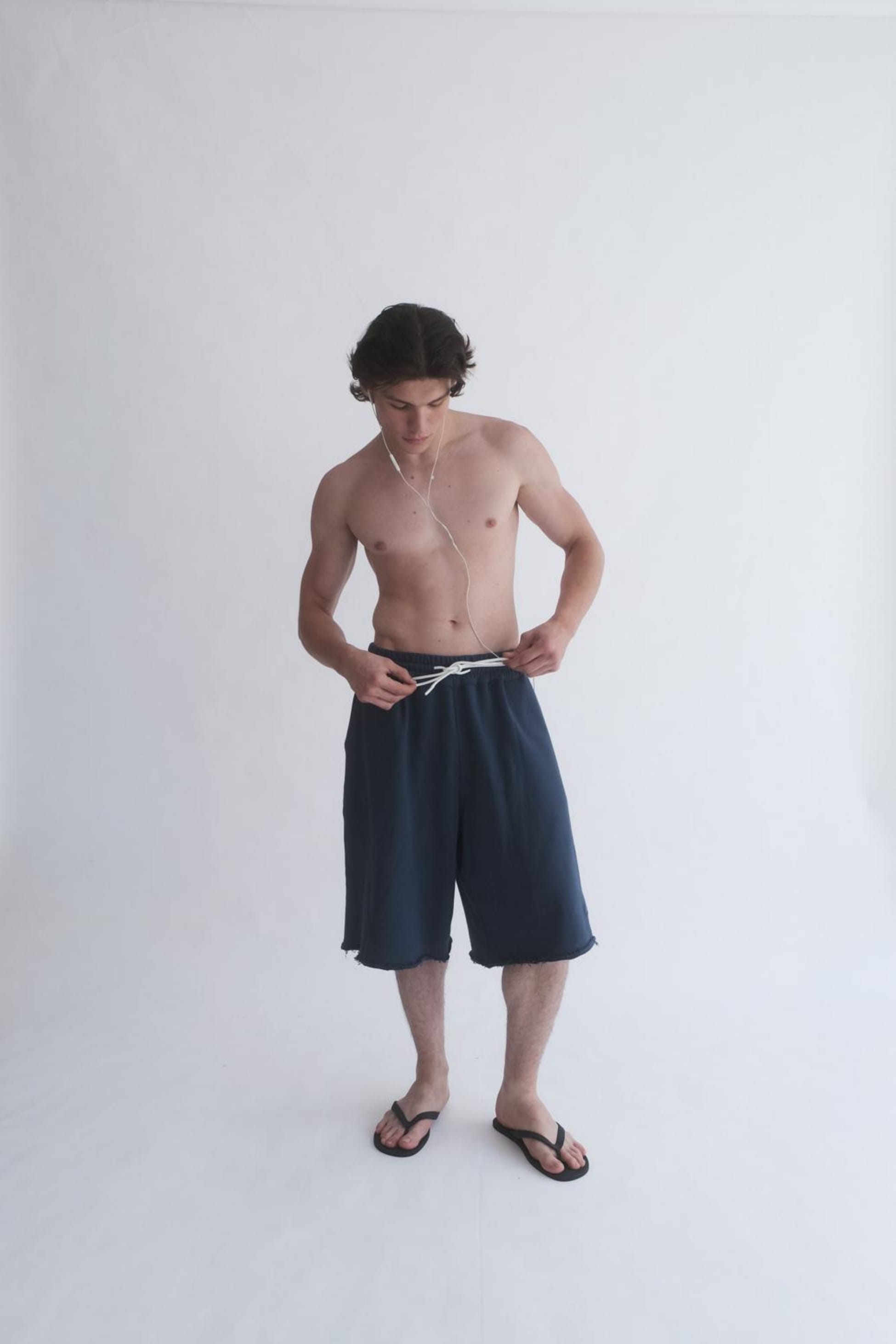 Jasper Fırçalı Penye Relaxed Fit Şort - 16