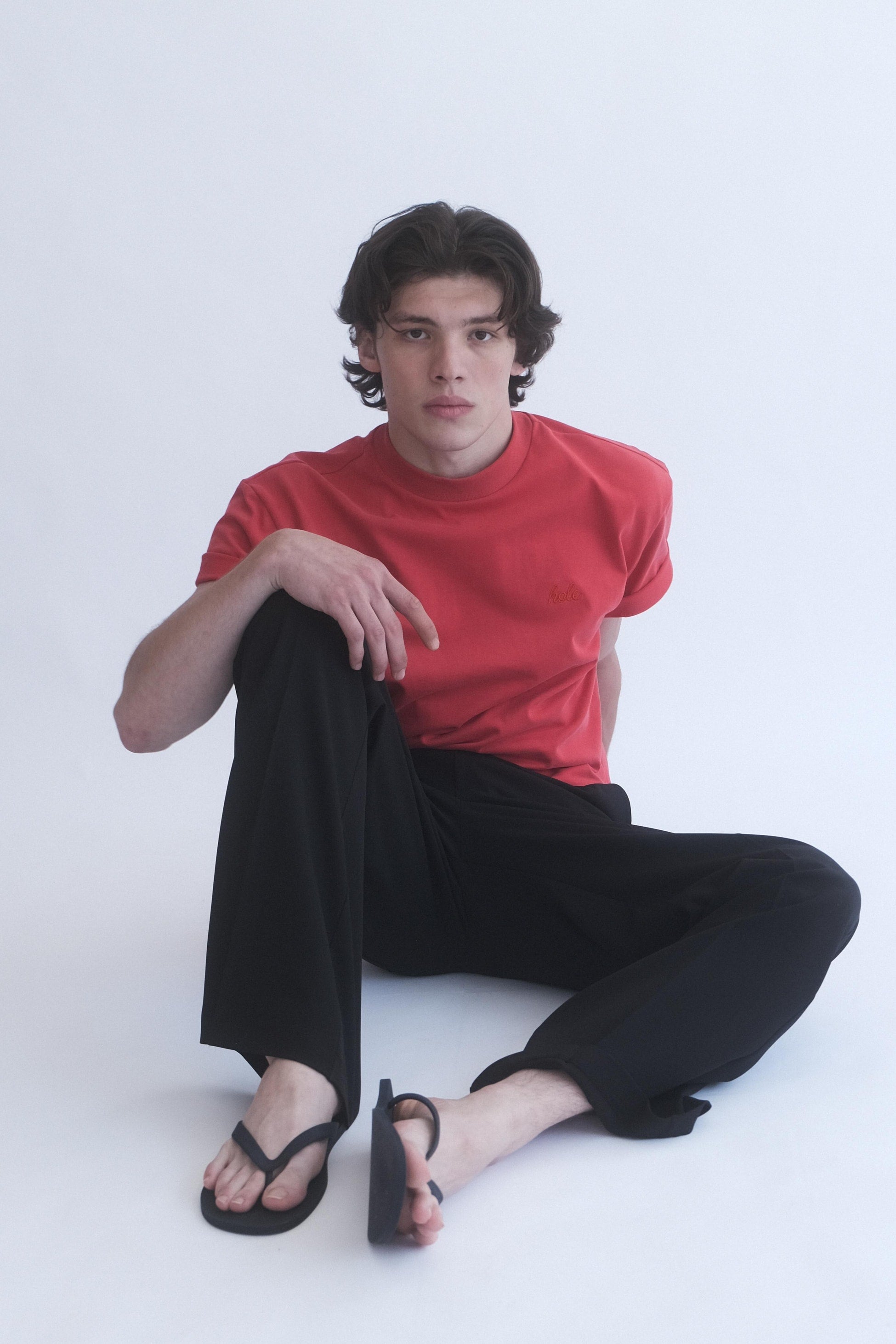 Alvin Kırmızı Basic T-Shirt - 3