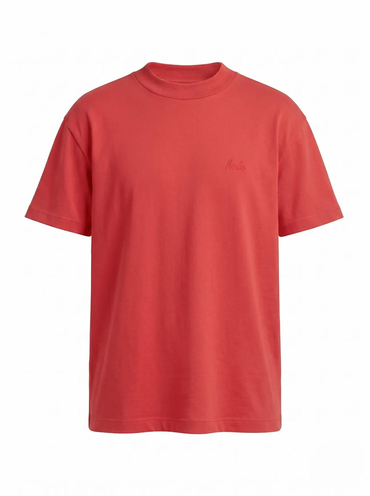 Alvin Kırmızı Basic T-Shirt - 4