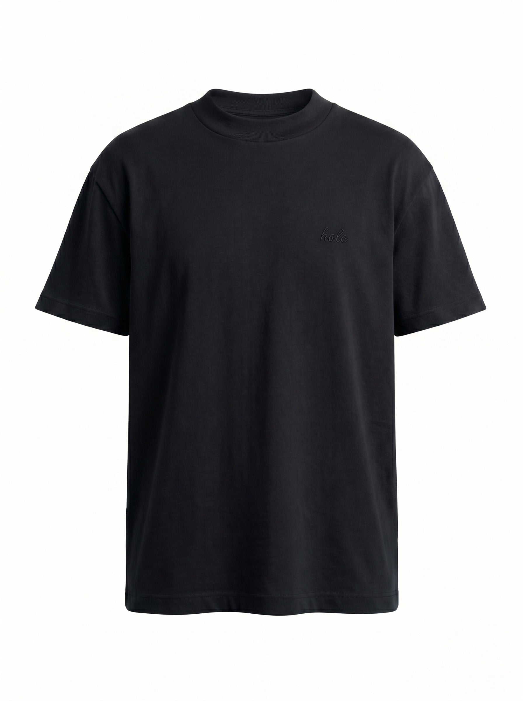 Alvin Siyah Basic T-Shirt - 6