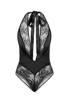 Noir Lace Bodysuit - 1