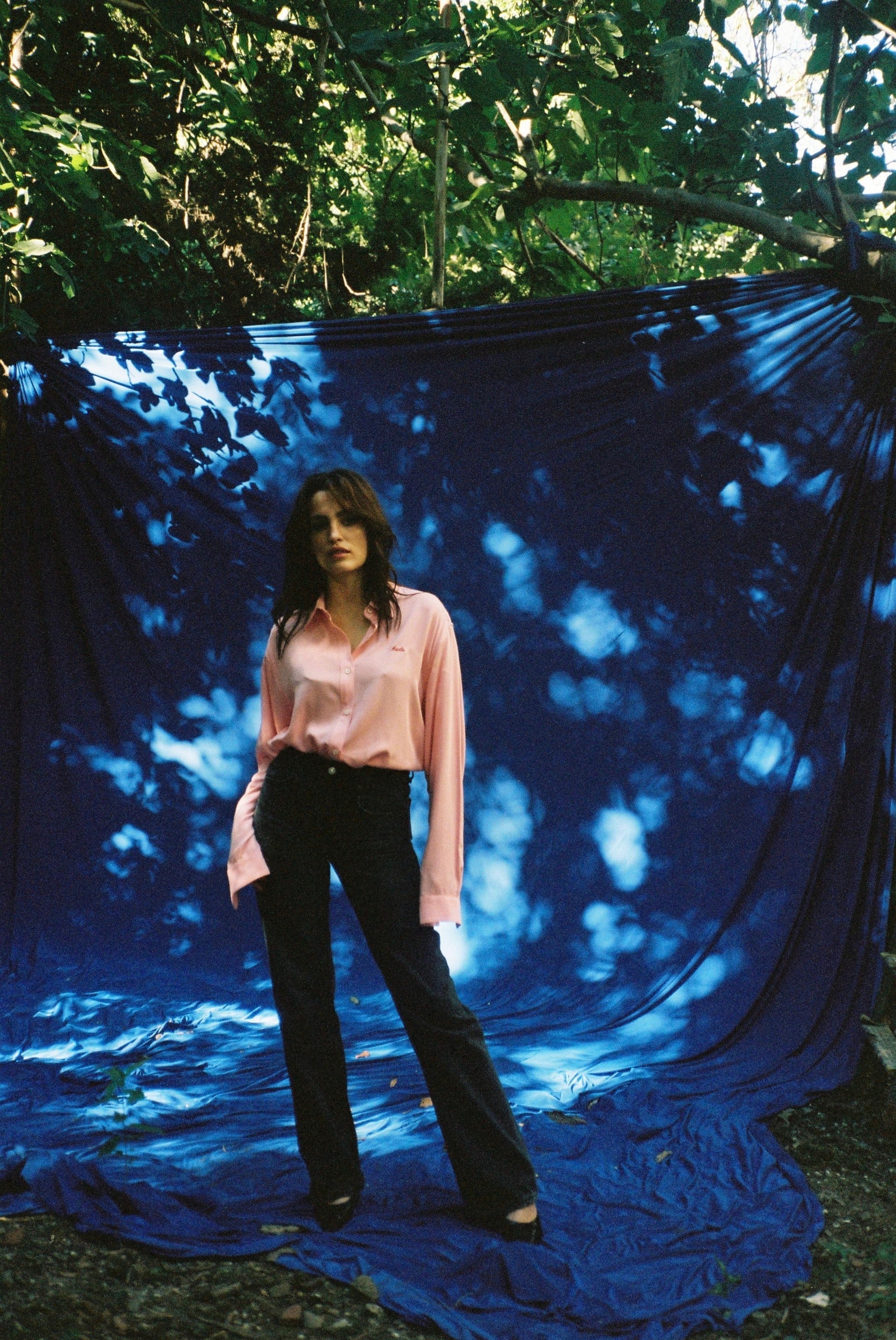 Emily Nakış Detay Pembe Gömlek - 4