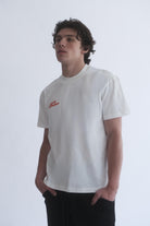 Gögüs Nakış Detay Fit Kalıp Ekru T-Shirt - 3