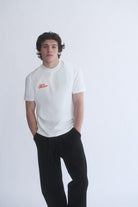 Gögüs Nakış Detay Fit Kalıp Ekru T-Shirt - 4