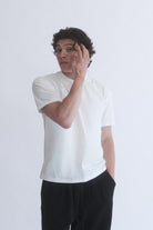 Gögüs Nakış Detay Fit Kalıp Ekru T-Shirt - 5