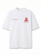 Hole Service Satellite Baskılı Oversize T-Shirt - 6