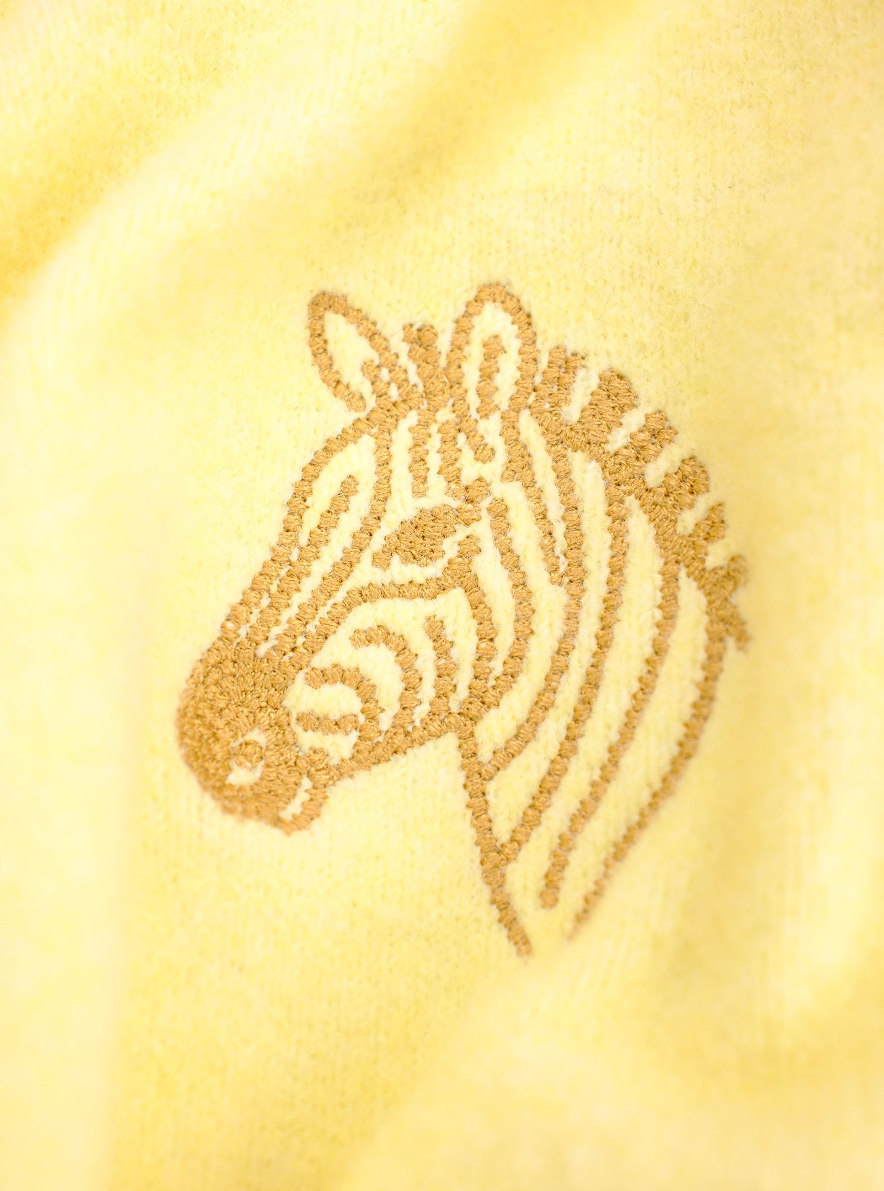 Hole Zebra Nakışlı Jacob Triko Kazak - 12