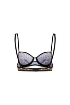 Leopar Desenli Pamuklu Bralet - 1