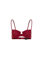 Pamuklu Bralet, Bordo - 0