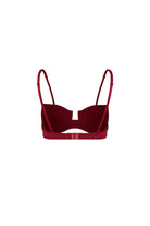 Pamuklu Bralet, Bordo - 1