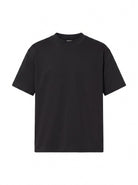 Organik Penye Basic Siyah Regular T-Shirt - 0