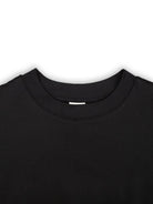 Organik Penye Basic Siyah Regular T-Shirt - 2