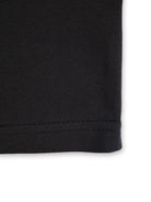 Organik Penye Basic Siyah Regular T-Shirt - 4