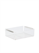 Aria Çıta Detaylı Gümüş Organizer, Small, Şeffaf - 0