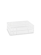 Qbella Kristal Kesim Organizer, Large, Şeffaf - 0