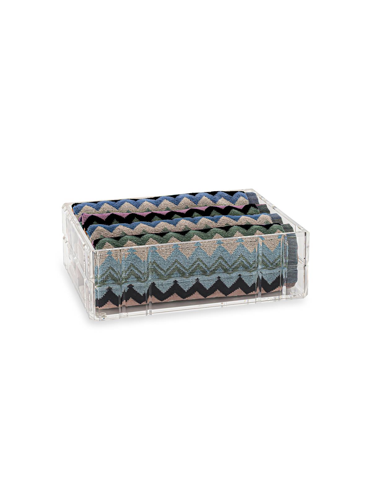 Qbella Kristal Kesim Organizer, Large, Şeffaf - 1