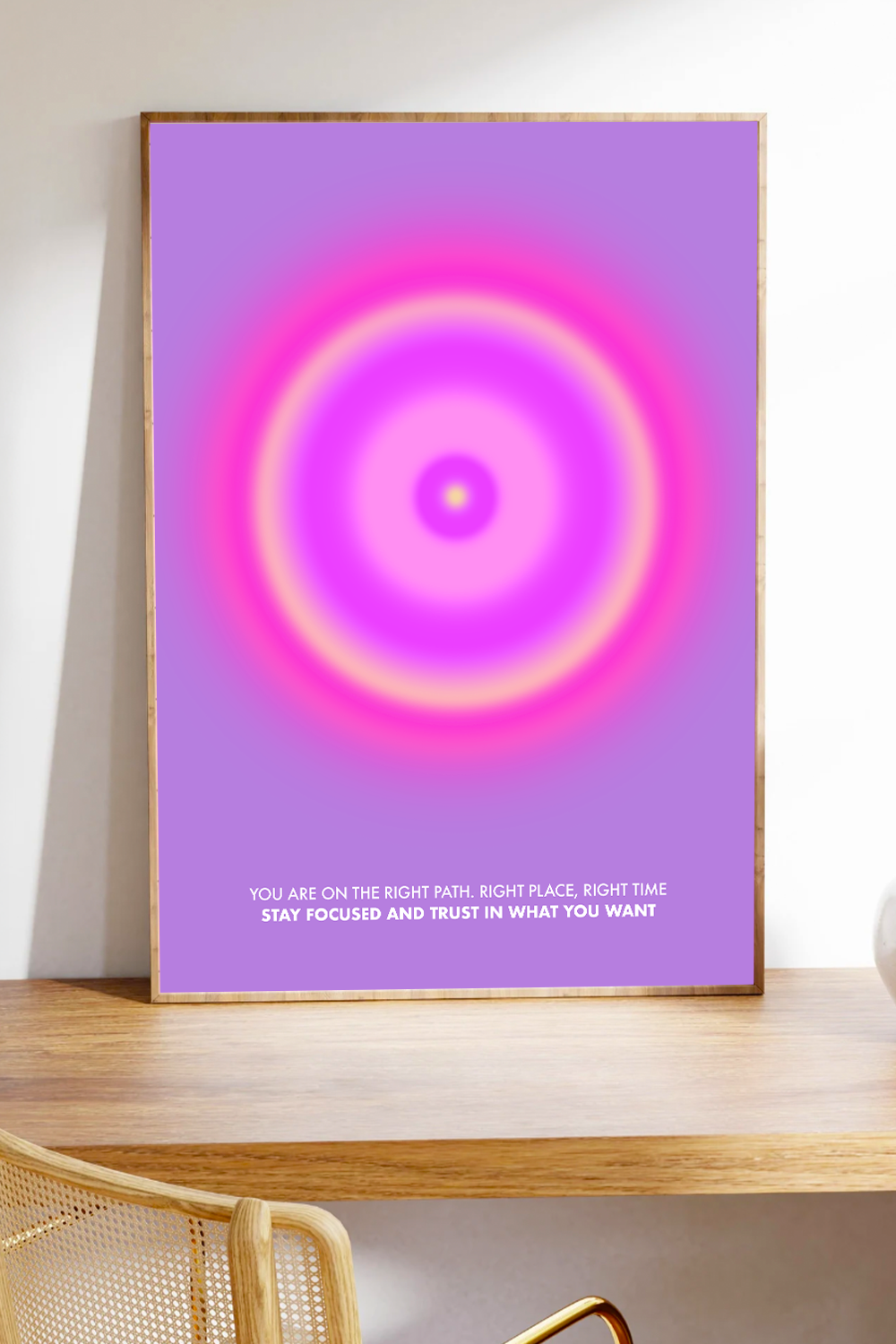 Motivasyon Posteri | You Are On The Right Path | Focus Poster Serisi | Dekoratif Duvar Posteri - 7