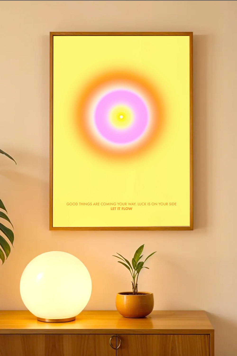 Motivasyon Posteri | Güzel Şeyler Seni Buluyor | Focus Poster Serisi | Hipnotik Dekoratif Duvar Posteri - 3