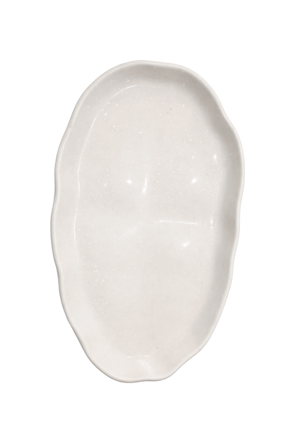 Kıyı Form No:01 | Oval Dekoratif Tabak – Organik Taş Dokulu, Takı & Sunum Tabağı, Dresuar Objesi - 7