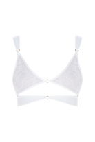Liana Beyaz Dantel Bralet - 0