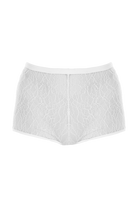 Joy Beyaz Dantel Pijama Şort - 0