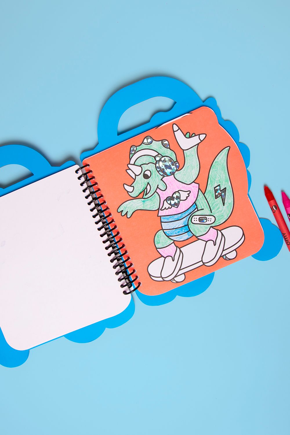 Omy Super Coloring & Stickers Book - Dino - 4