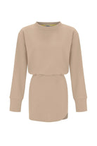 Vatkalı Sweat Mini Elbise - 3