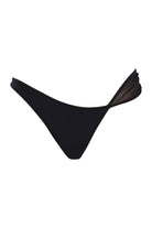 Scarlett Asimetrik Bikini Altı, Siyah - 0