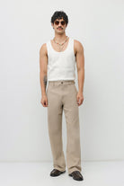 Yüksek Bel Flare Fit Pantolon - 0
