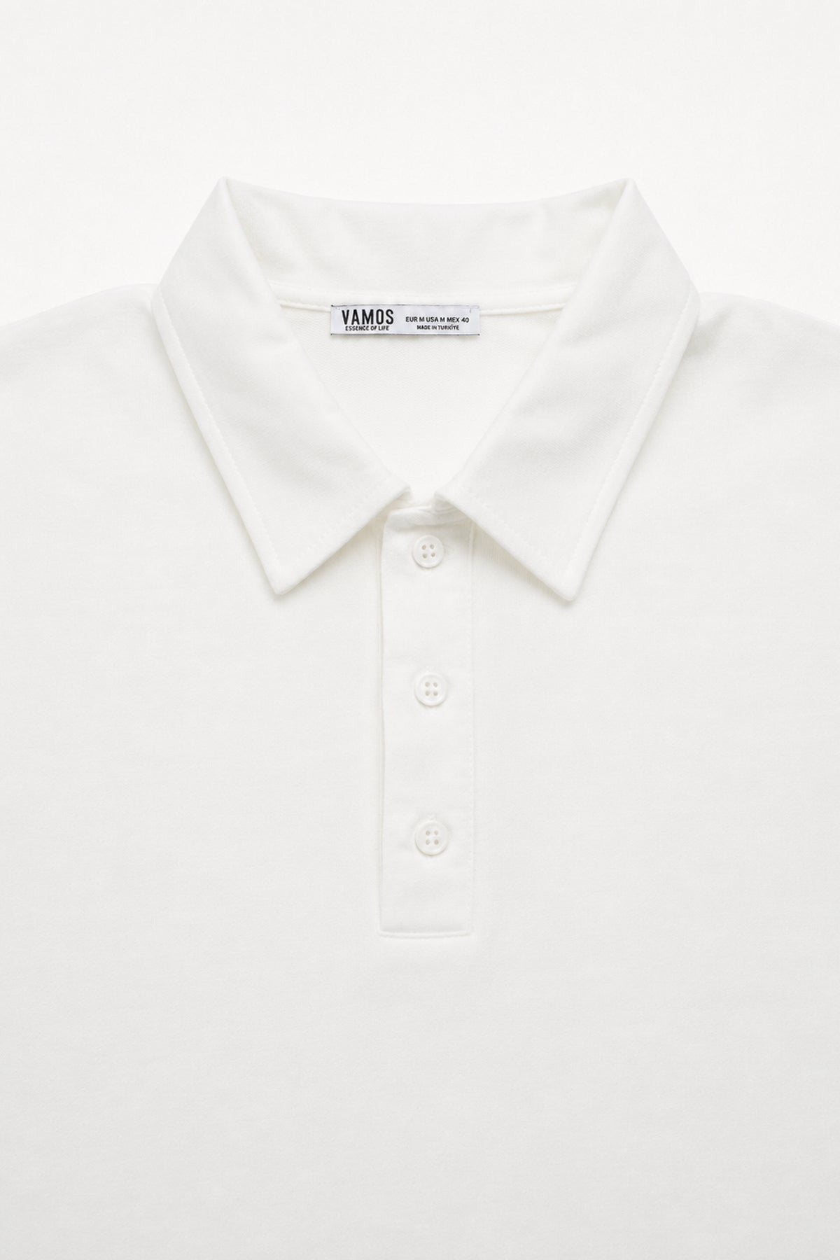 Basic Polo Yaka Oversize Tişört - 8