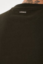 Dark Green Glow Puff Comfort T-Shirt - 5