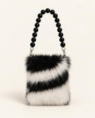 Zebra Kürk Mini Çanta - 3