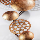 Dekoratif Metal Duvar Tablosu, Mat Bakır - 45x82 cm - 1
