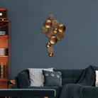 Dekoratif Metal Duvar Tablosu, Mat Bakır - 45x82 cm - 3