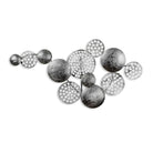 Dekoratif Metal Duvar Tablosu, Gümüş Rengi - 45x82 cm - 5