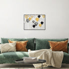 Dekoratif Metal Duvar Tablosu - 50x70 cm - 0