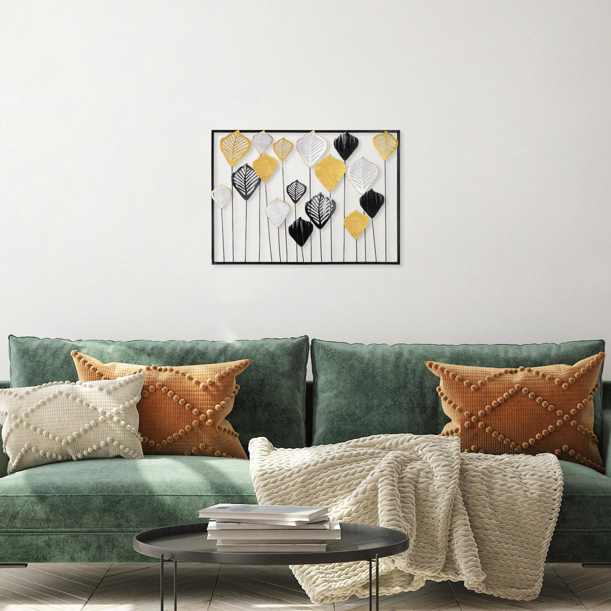Dekoratif Metal Duvar Tablosu - 50x70 cm - 0