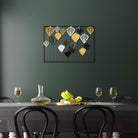 Dekoratif Metal Duvar Tablosu - 50x70 cm - 1