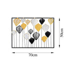 Dekoratif Metal Duvar Tablosu - 50x70 cm - 6