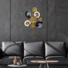 Dekoratif Metal Duvar Tablosu - 68x100 cm - 1