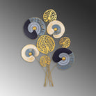 Dekoratif Metal Duvar Tablosu - 68x100 cm - 3